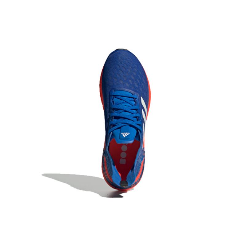 Adidas Ultra Boost Pb Glory Blue White Solar Red Sneakers EF0893