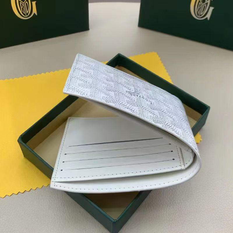 Goya Dogtooth Unisex Leather Wallet & Matching Bag Set - New Style, Convertible Carry-On with Unique Print