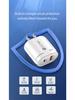 Cross-border Dual-Port PD20W Fast Charger for Huawei Super Fast Charge & Apple Devices.