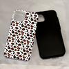 Sweet and cool babe feeling full of wild leopard print Apple 17 mobile phone case iPhone12promax 2-in-1 protective case