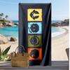 Avatar State Printed Beach Towel Quick Dry Soft TowelPortable Large Rectangular Beach Blanket for Travel Swimming Pool
