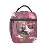 Custom Demon Slayers Insulated Lunch Bag for School Office Manga Waterproof Thermal Cooler Bento Box Men Women