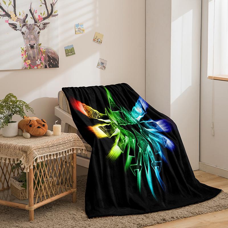 Cartoon Double-Sided Flannel 3D Digital Printing Blanket Blanket