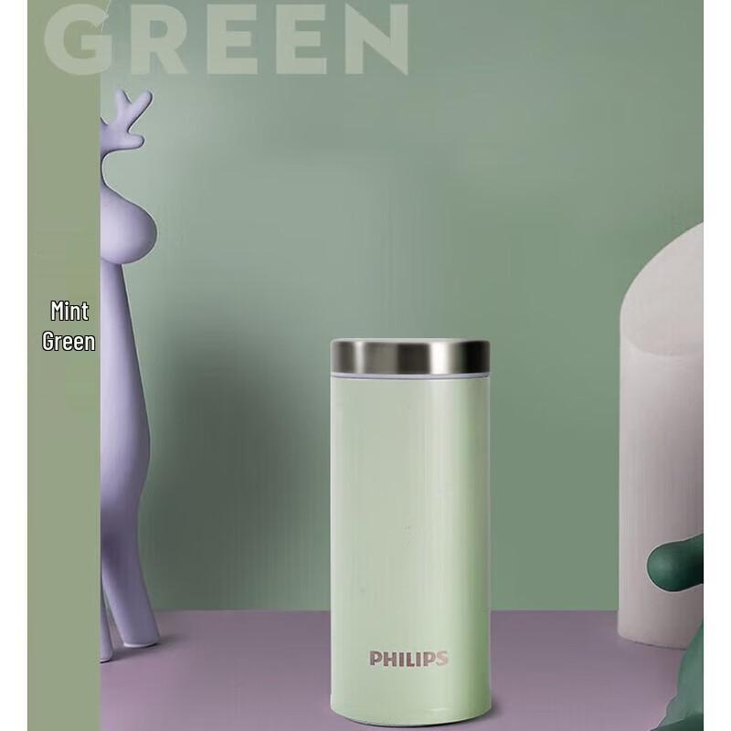 Philips 0.2L 316 Stainless Steel Mini Pocket Thermos with Tea Infuser