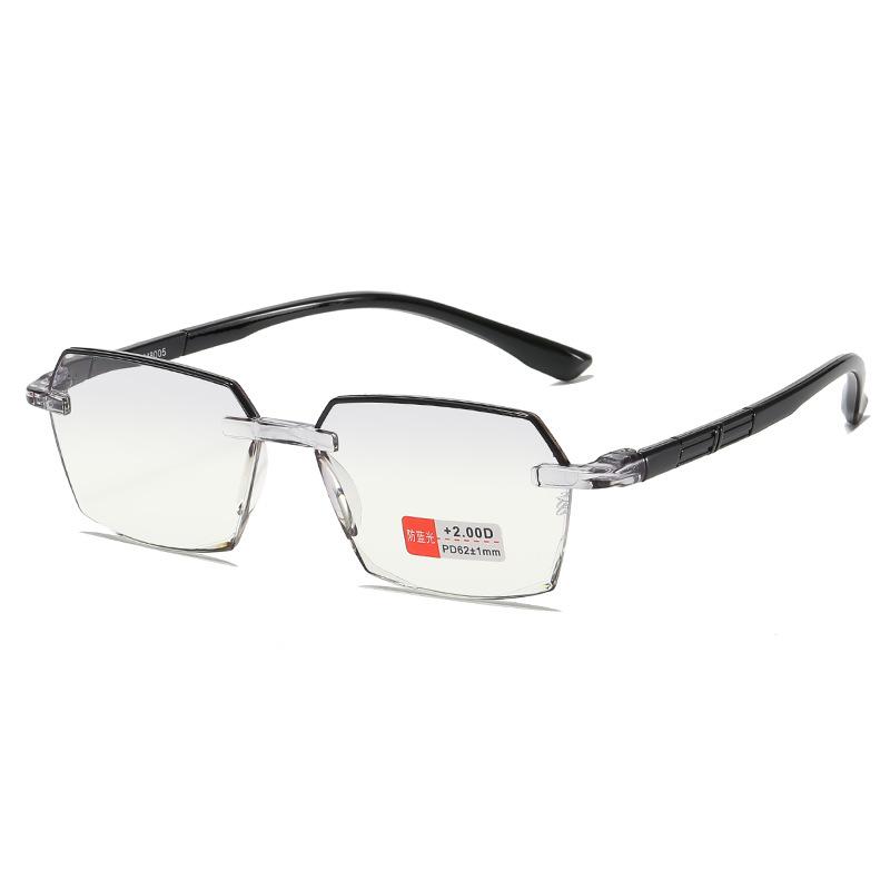 

Новые Модные Очки для Чтения Пресбиопия Гиперметропия Женские Безободковые Очки Бизнес Мужские Очки для Чтения +1.0 +1.5 +2.0 +2.5 +4.0 +4.0