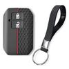 For Suzuki Swift GXL Sport Katana Vitara Ignis Jimney XL7 Ertiga Key Case Silicone Holder Car Accessories Keychain Key Cover