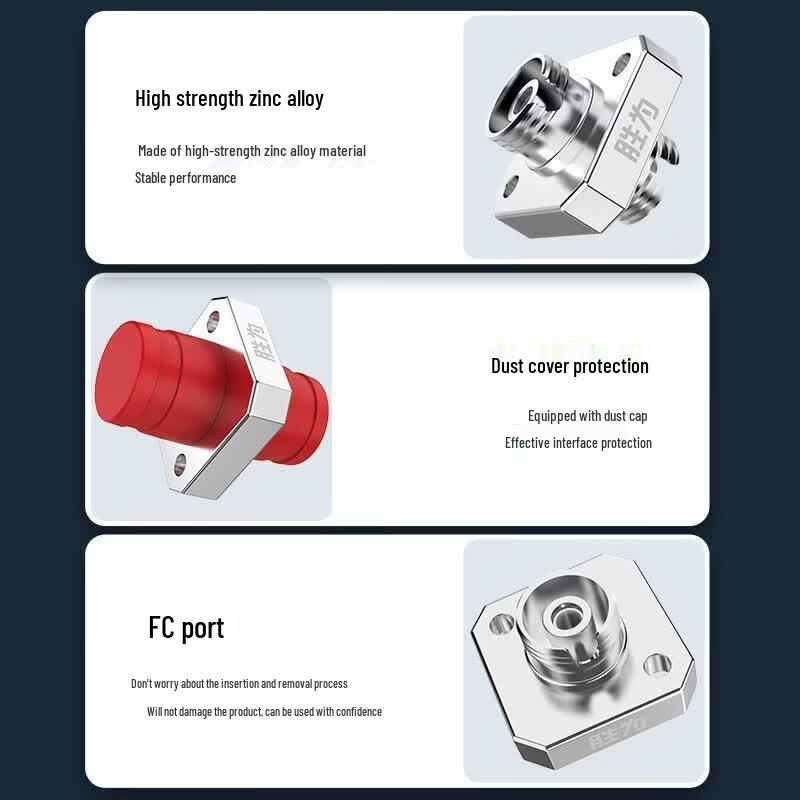 Shengwei FC-FC Square Fiber Optic Adapter