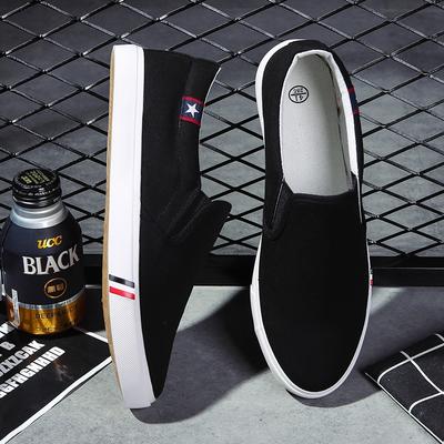 Men's/Women's Lightweight Breathable Rubber Soft Sole Non-slip Canvas Shoes Large Size Men's Shoes Women's Shoes