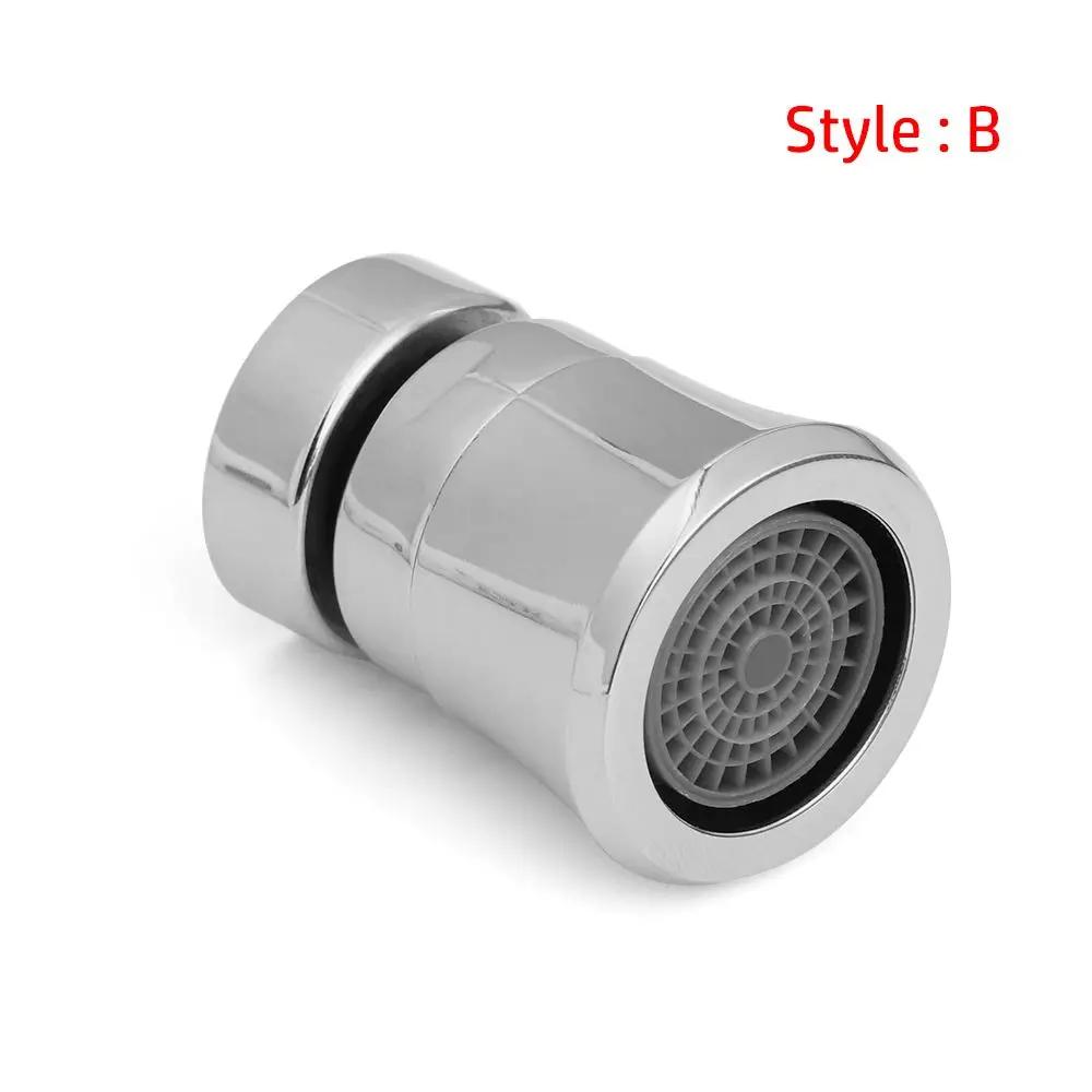 Kitchen Flexible Water Saving Sink Mixer Connector 360 Degree Aerator Swivel Tap Faucet Nozzle Tap Head