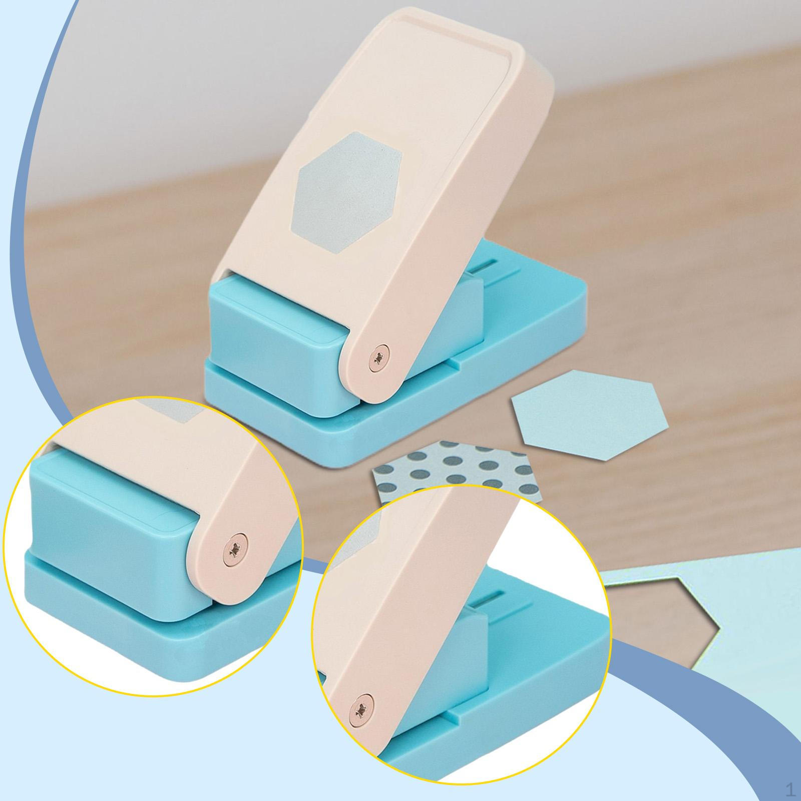 

Шестиугольный бумажный дырокол, фигурный дырокол, профессиональный инструмент, декоративный вырез отверстий для искусства