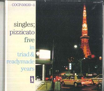 CD PIZZICATO FIVE - Singles: Triad & Readymade Years COCP506301 TRIAD 2001 Japan Japanese Pop/Rock Used