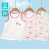 3-Piece Breathable Cotton Vest Set for Boys and Girls - Summer Style