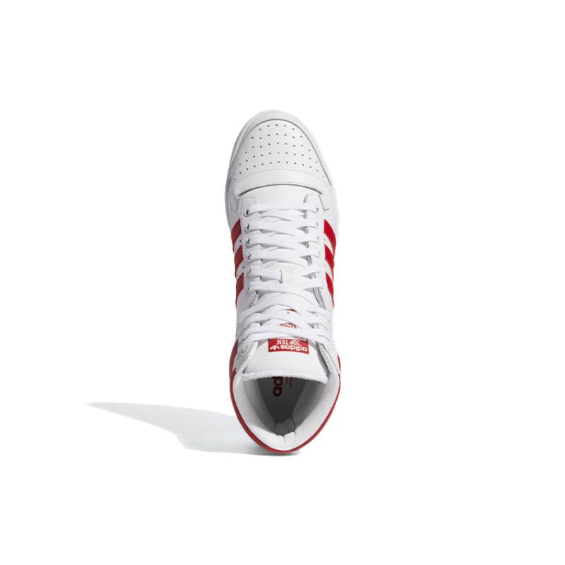 Adidas Top Ten Hi 'White Scarlet' Sneakers EF2359
