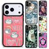 Cute Owl Cartoon Phone Case For iPhone 17 16 15 14 13 12 11 Pro Max Plus 17Air Soft Silicone Cover
