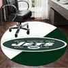 Jets Helmet Round Rug for Livingroom,Bedroom, Palyroom, Chair Rug, Area Rug, Circle Carpet, Large Size Fan Christmas Gift