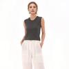 Acud U Neck Sleeveless Knit _Grey