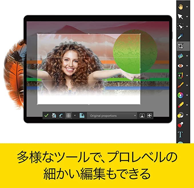 Corel PaintShop Pro 2023 Image Editing Software Windows Compatible (CD-ROM)