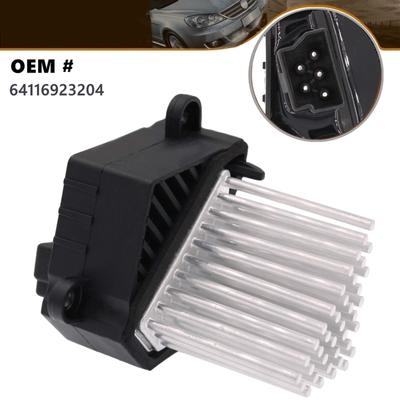 Blower Motor Resistors Fits for E46 E39 X5 X3 Heater Blower Motor Fan Replace 64116923204