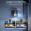 4K Solar Charge 8MP HD IP Camera 4G PTZ Dual Lens 12X Zoom Outdoor Waterproof Security CCTV Cam WIFI Surveillance Camera