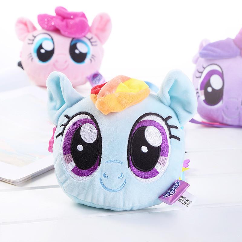 Pony Little My Friendship Is Magic Plush Crossbody Handbag Single Shoulder Bag