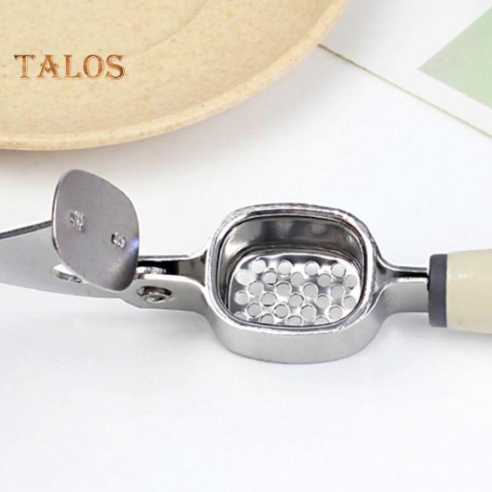 Lis na česnek Nerezová ocel Mlýnek na česnek Heavy Duty Drtič česneku Protiskluzová rukojeť 31 otvorů Kuchyňský přístroj