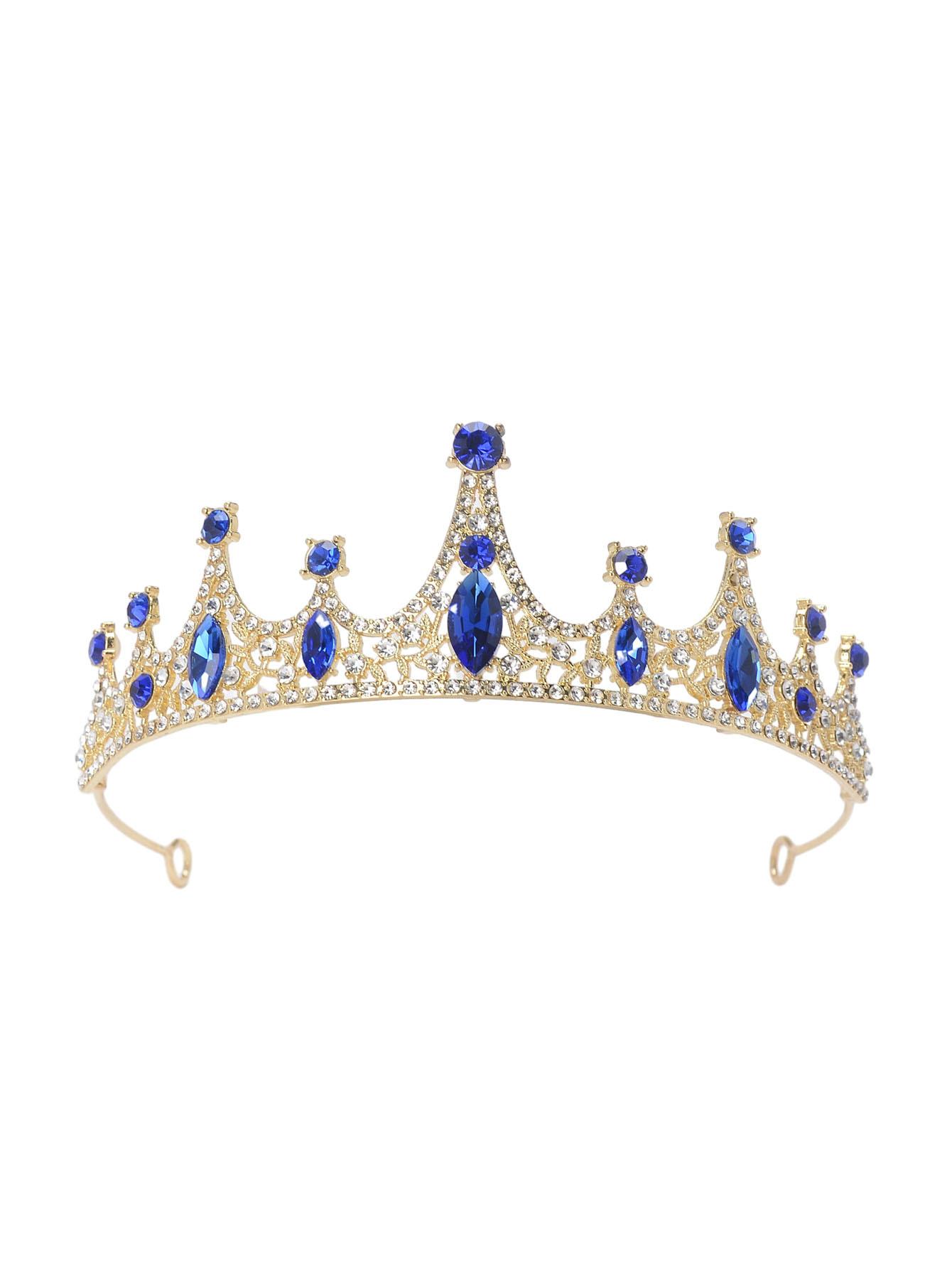 

Тиара принцессы с короной, детская высококачественная хрустальная повязка на голову для девочек, повязка на голову для маленькой девочки, корона на день рождения, детская заколка для волос