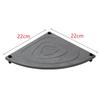 A20F-Instant Dry Kitchen Sink Organizer Diatomite Stone Tray Absorbent Mat For Soap Holder Sponge And Toothbrush Cup Coasters
