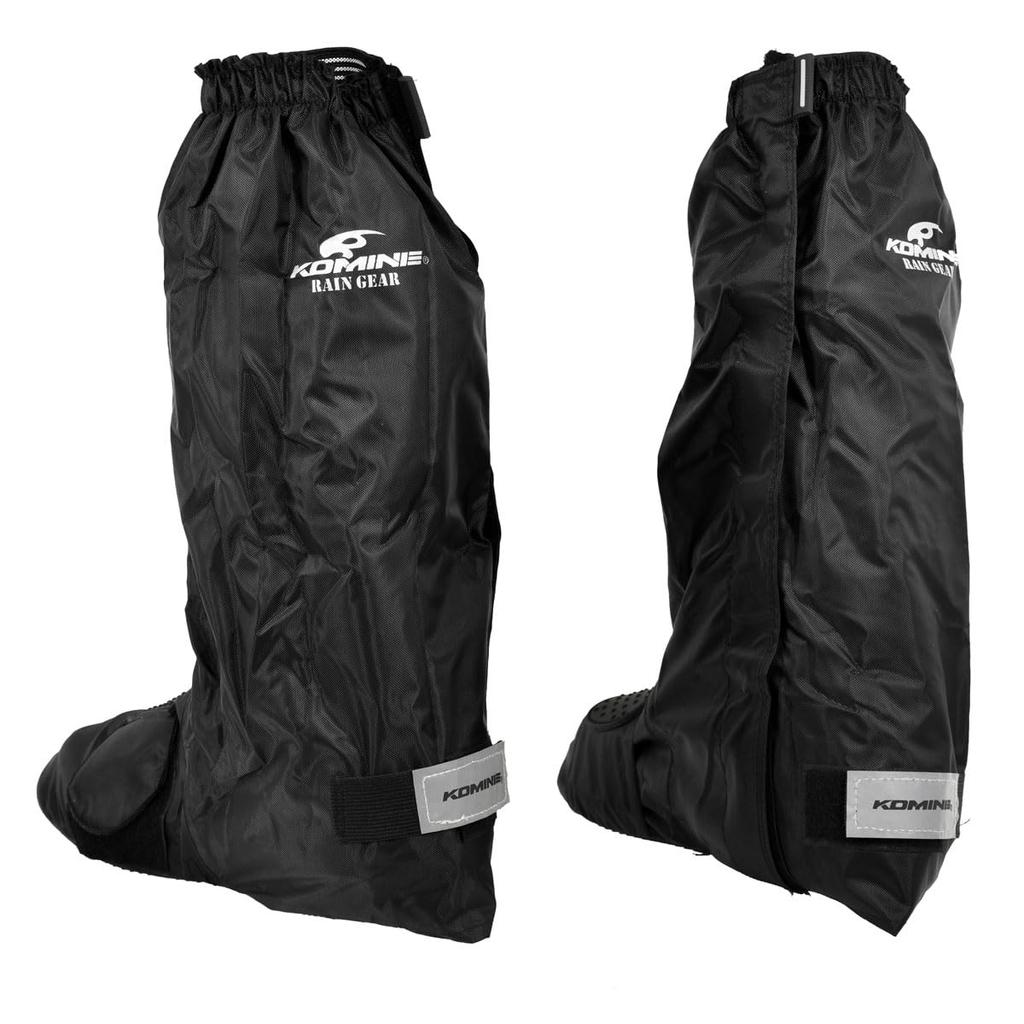 Komine RK-033 Neorain Boots Cover for Motorcycling (Long), model: 09-033, blk