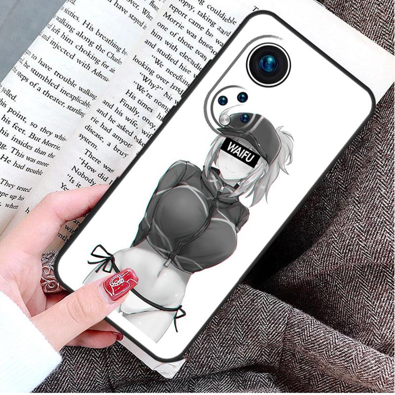 Sexy Manga Girl Case For Honor Magic 8 Pro 5 6 7 Lite Honor 400 200 50 70 90 X9d X9c X9b X9a X8b Win RT Cover