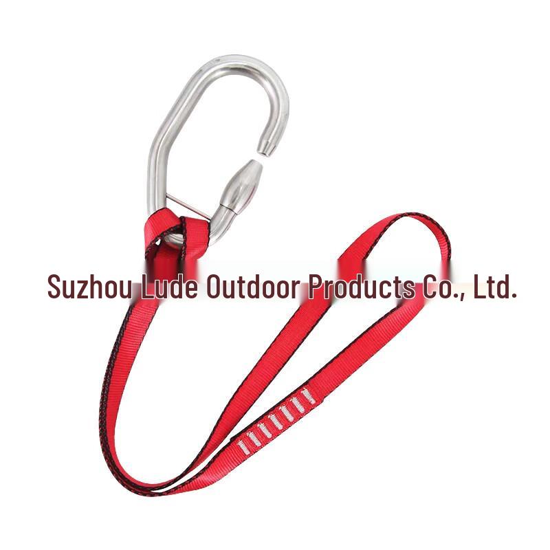 Lieve Via Ferrata Stainless Steel Safety Buckle Kit 1.1m Daisy Chain