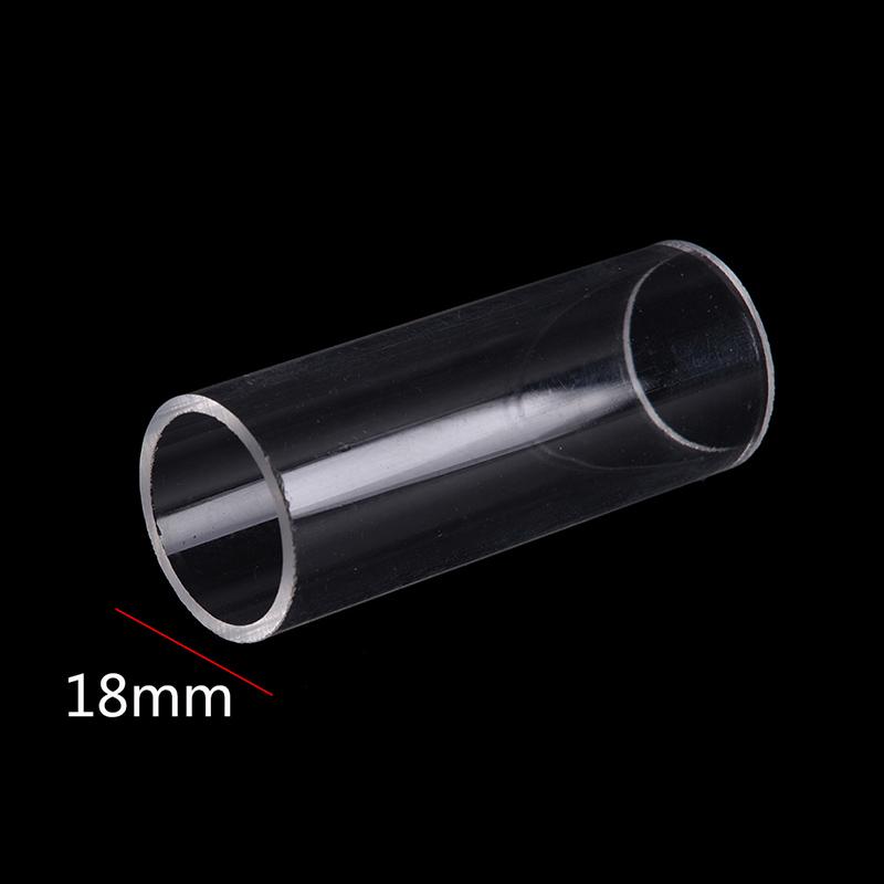 1 buc. Slide transparent pentru chitară Lungime 60 mm Diametru 18 mm Accesorii pentru chitară