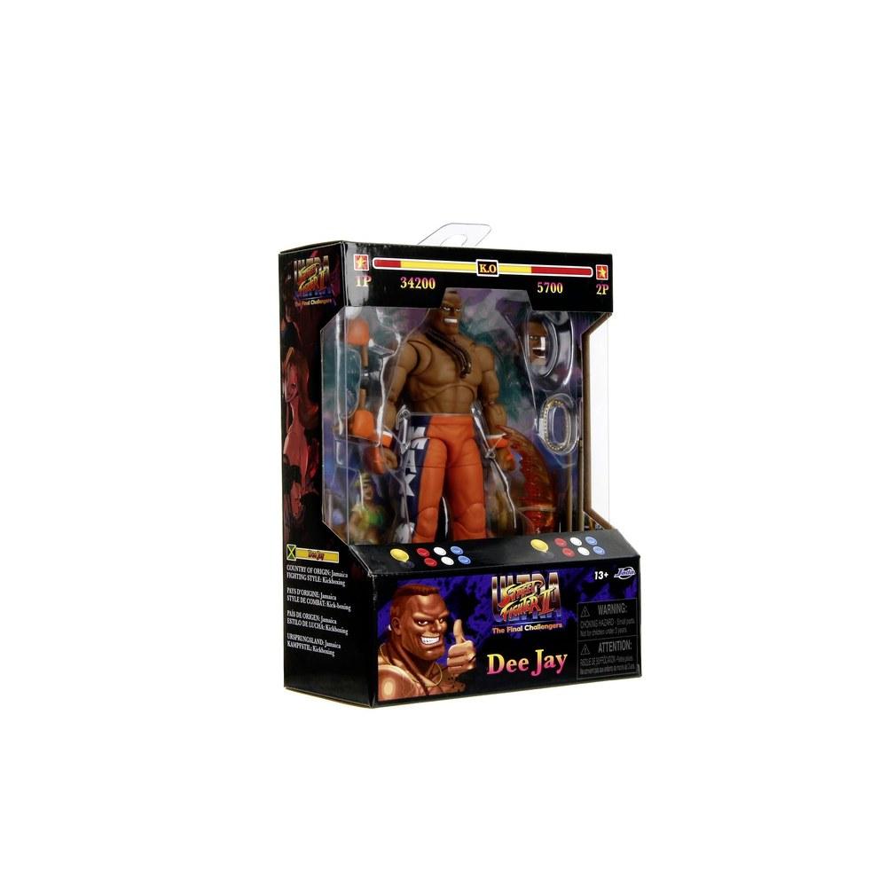 Jada Street Fighter Dee Jay 15cm Articulated Figure with Interchangeable Accessories 253252034