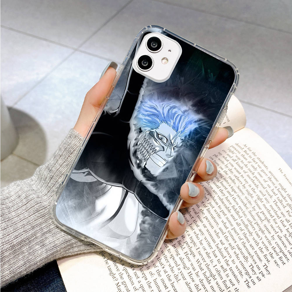 Case for Samsung A04 A14 A23 A34 A54 M23 M33 M52 M53 Realme 10 9 C30S C35 C55 VIVO Y02S Y21 Y51 X80 Pro Transparent Cover WI56 Anime Bleach