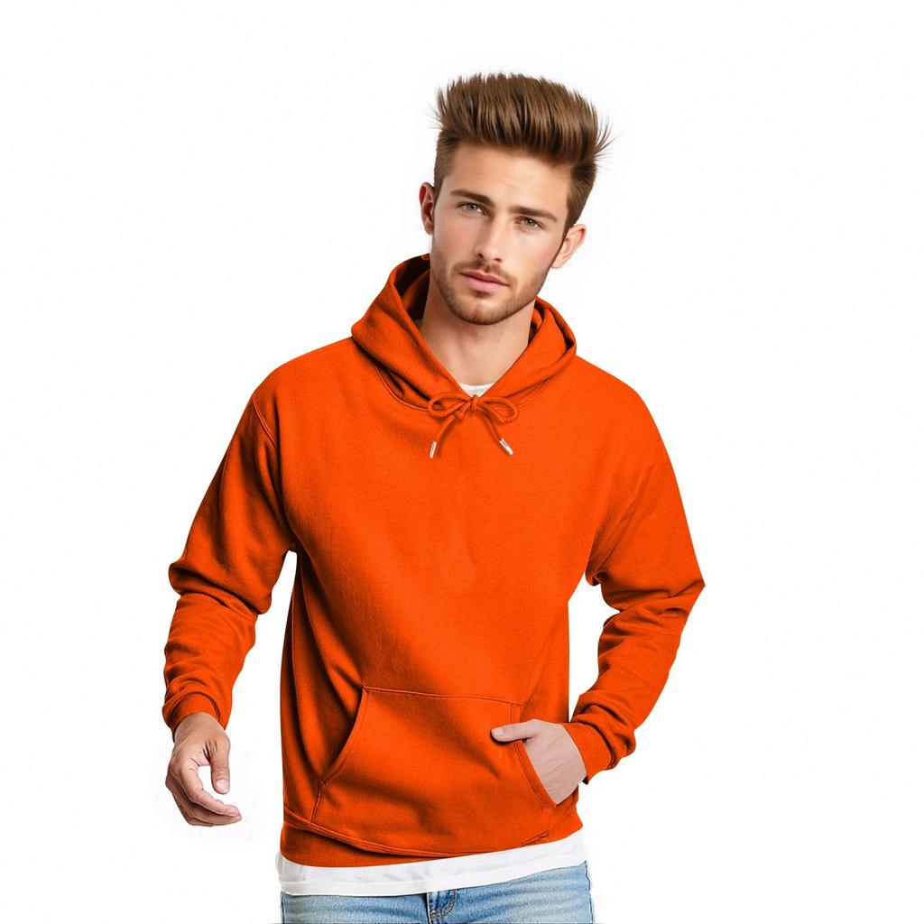 Men's Fashion Loose Sweatshirt Casual Daily Long Sleeve Color Top