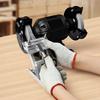 Sharpening Tool Rest Jig, Adjustable Replacement Tool Rest Sharpening Jig for 6" or 8" (152 Mm or 203 Mm) Bench Grinders with Flat Miter Slide for