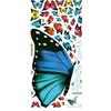 SK36001 Beautiful Flying Butterfly Fresh Living Room Entrance Decorative Wall Sticker Pvc