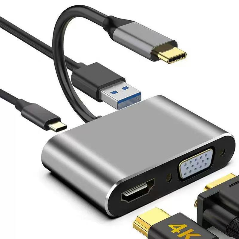 8-in-1 USB Type-C Hub with Multi-Screen Display & High-Speed Transmission