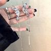Elegant Butterfly Tassel Clip-On Earrings for Women, 2023 Trendy Design, Chic Ear Cuff Without Piercing