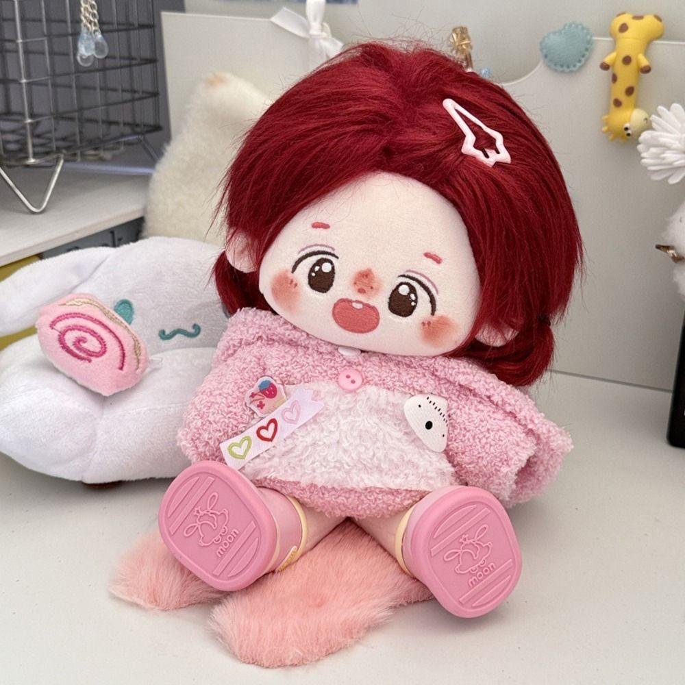 Multiple Styles Doll Clothes Hand-made Plush Doll Clothes Plush Doll Dressing  20cm Cotton Doll