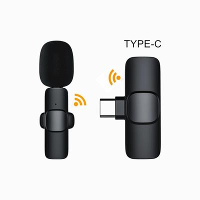 Phone Mini Wireless Lavalier Microphone Portable Microphone Intelligent Noise Reduction No Delay
