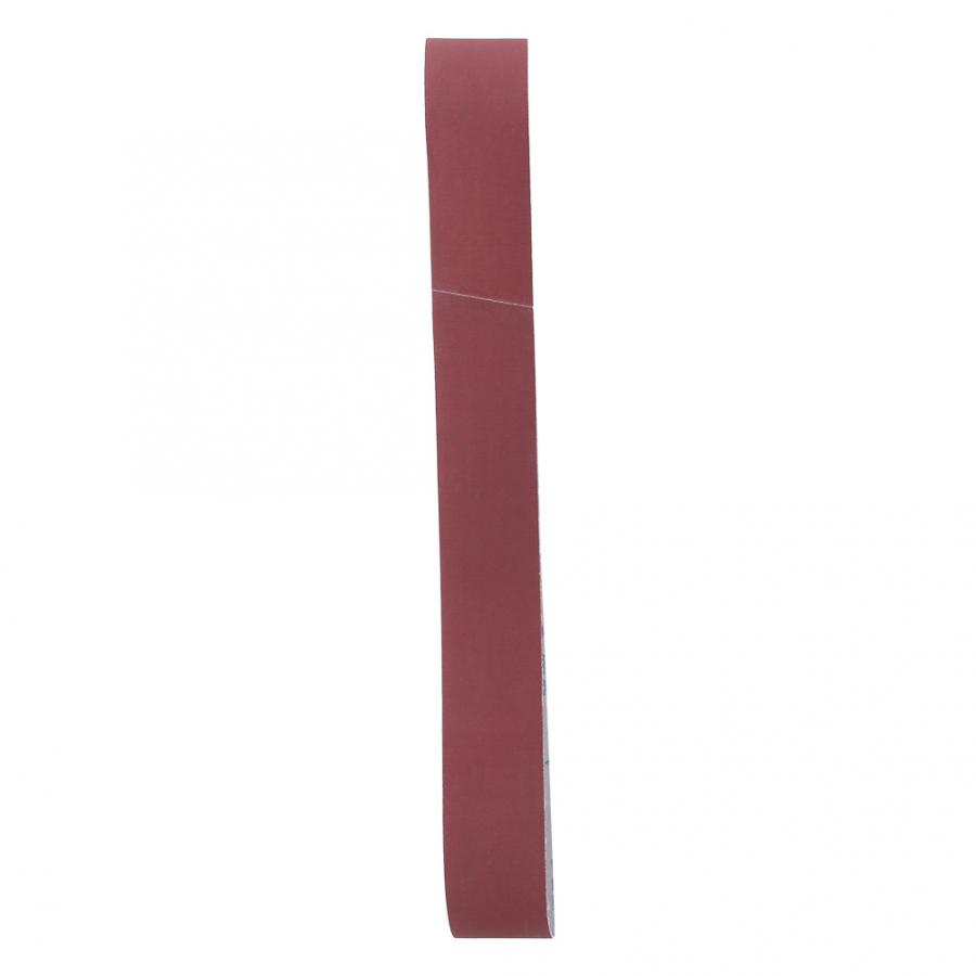 10Pcs 74x4cm Abrasive Belt 60-600 Grits Sanding Band Alumina Sandpaper Belt Sander Woodworking Furniture Grinding Polishing Tool
