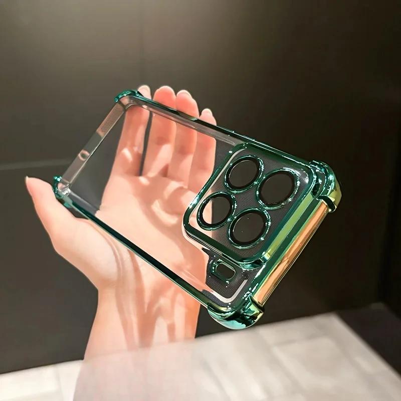 Für Xiaomi Mi 15T 15 T 15tPro Pro Mi15T Silikon Rückabdeckung Vier Ecken Stoßfest Beschichtet Klare Linsenabdeckung Flim Case Capa