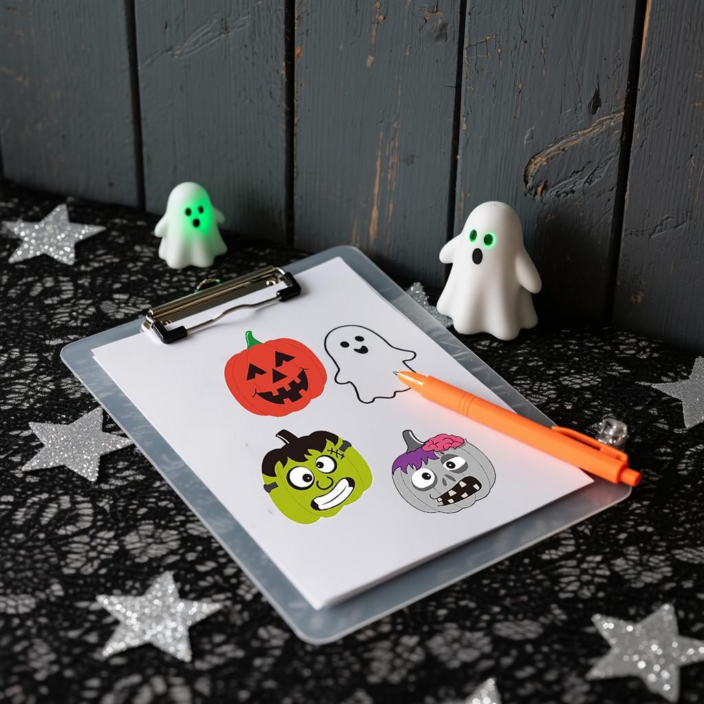 Halloween Horror Kürbis Aufkleber - 8 einzigartige Kürbisdesigns für Umschläge, Wasserflaschen, Handyhüllen, Journals & DIY Dekorationen