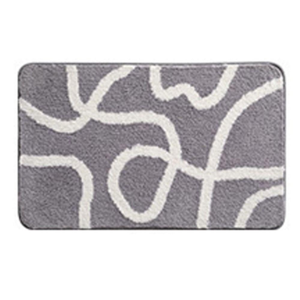 Anti-slip Floor Mat Absorbent Rug Entrance Carpet Cashmere Bath Carpet  Bathroom
