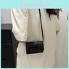 Trendy Street Style Women's Pu Leather Crossbody Bag In Black Green Pink White