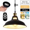 LVWIT Pendant E26 31cm Antique Retro Includes LED Bulb Color Temperature Edison 6W Power Remote 60cm Adjustable Interior Ceiling Cool Warm Night Retro
