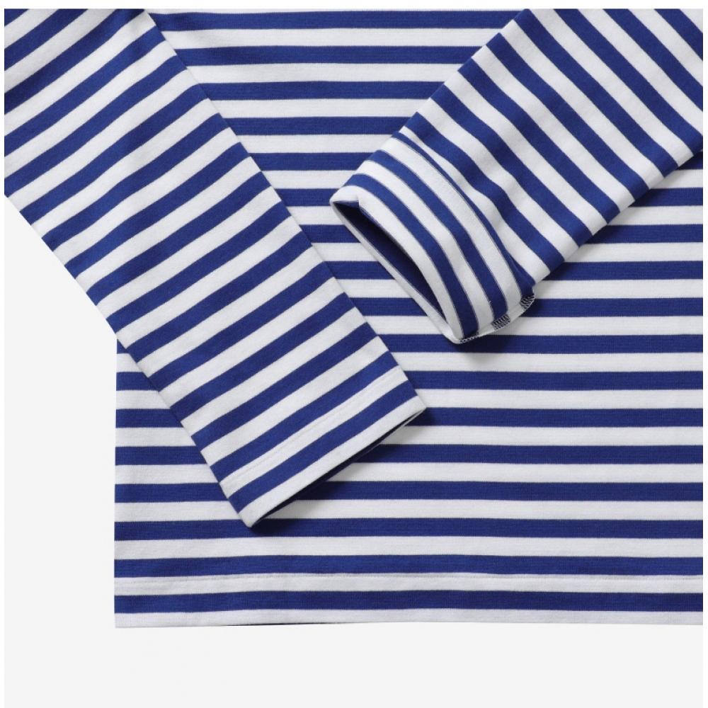 Comme Des Gar Ons Long Sleeve T shirT Red hearT sTripe Ax T164 051