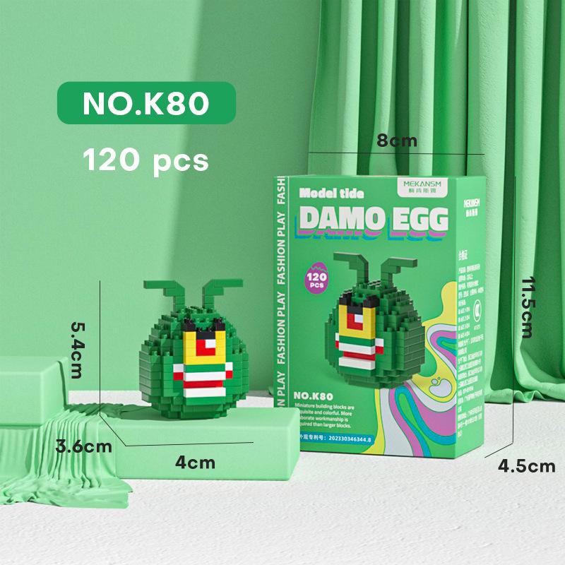 High-Quality Sanrio High-Quality Kawaii High-Quality Kuromi High-Quality Sponge High-Quality Kurome High-Quality Building High-Quality Blocks No Box
