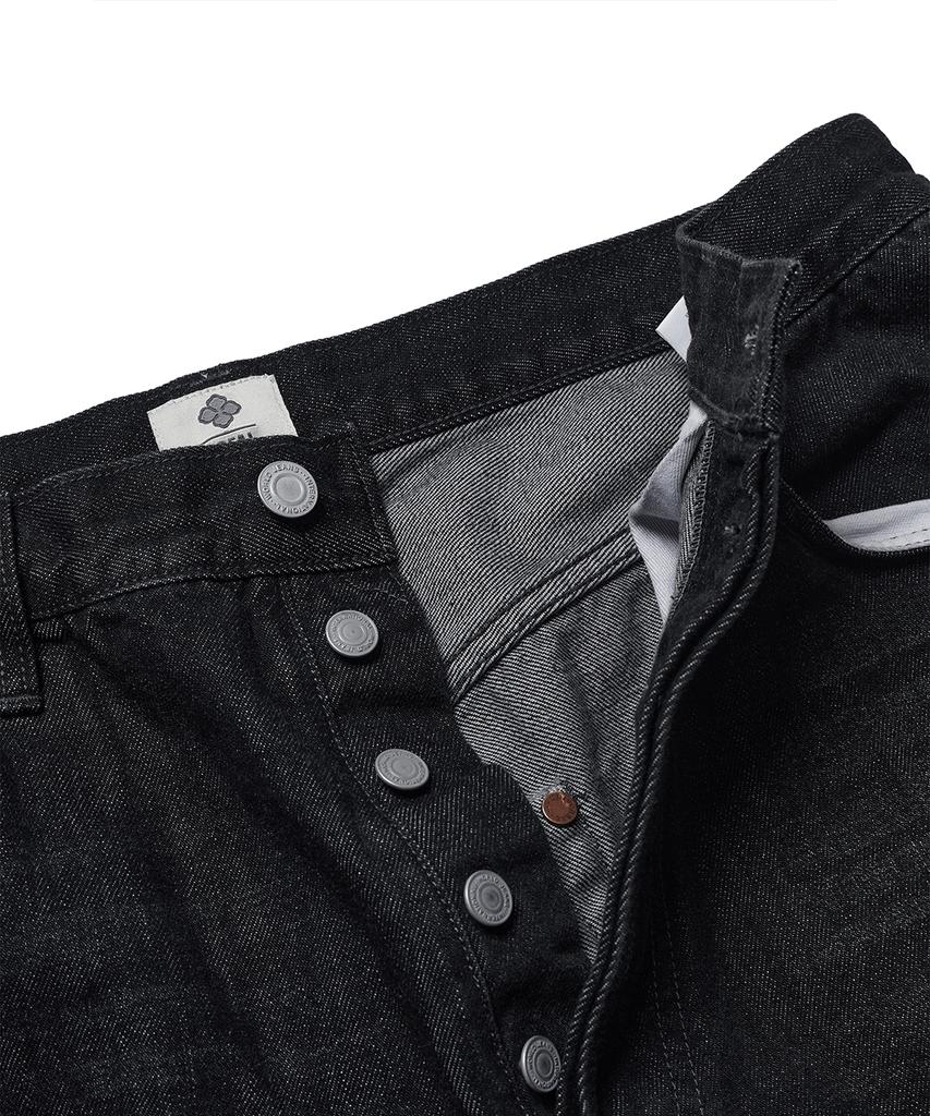 ESFAI Lot.E68 Denim Pants (Washed Black)
