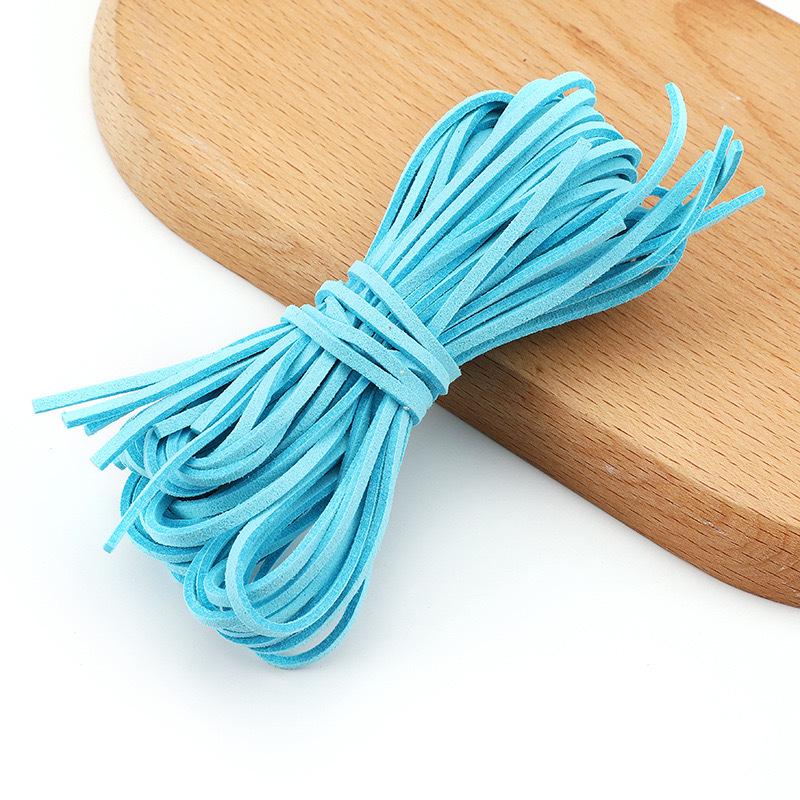 Velvet Faux Leather Cord for DIY Cake Boxes, Jewelry, Hair Accessories, Bouquet Gifts, and Decoration Bows.